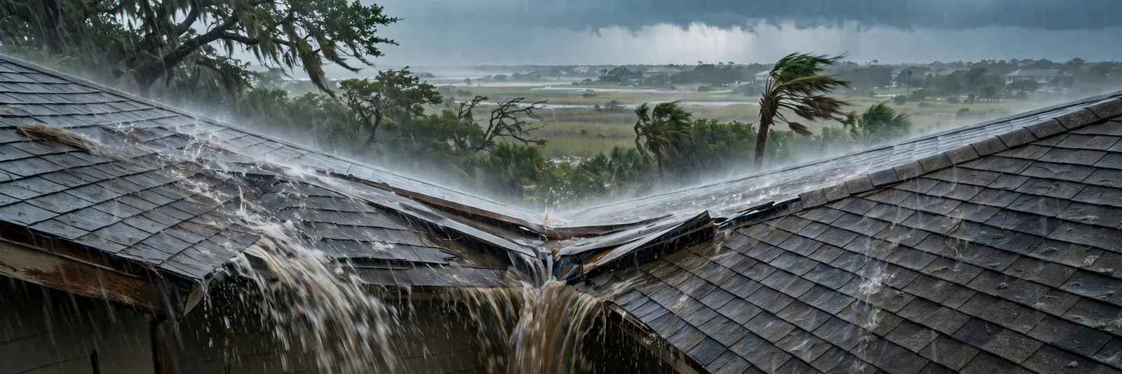 Roofing work related to emergency roof leak repair on a home in Beaumont, Texas